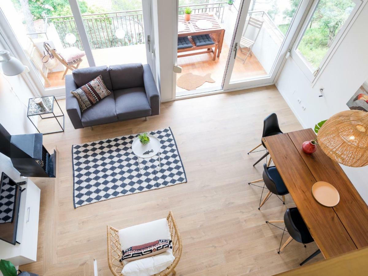 ベグールLa Vie En Rouge Sa Riera Duplex, Private Parkingアパートメント エクステリア 写真
