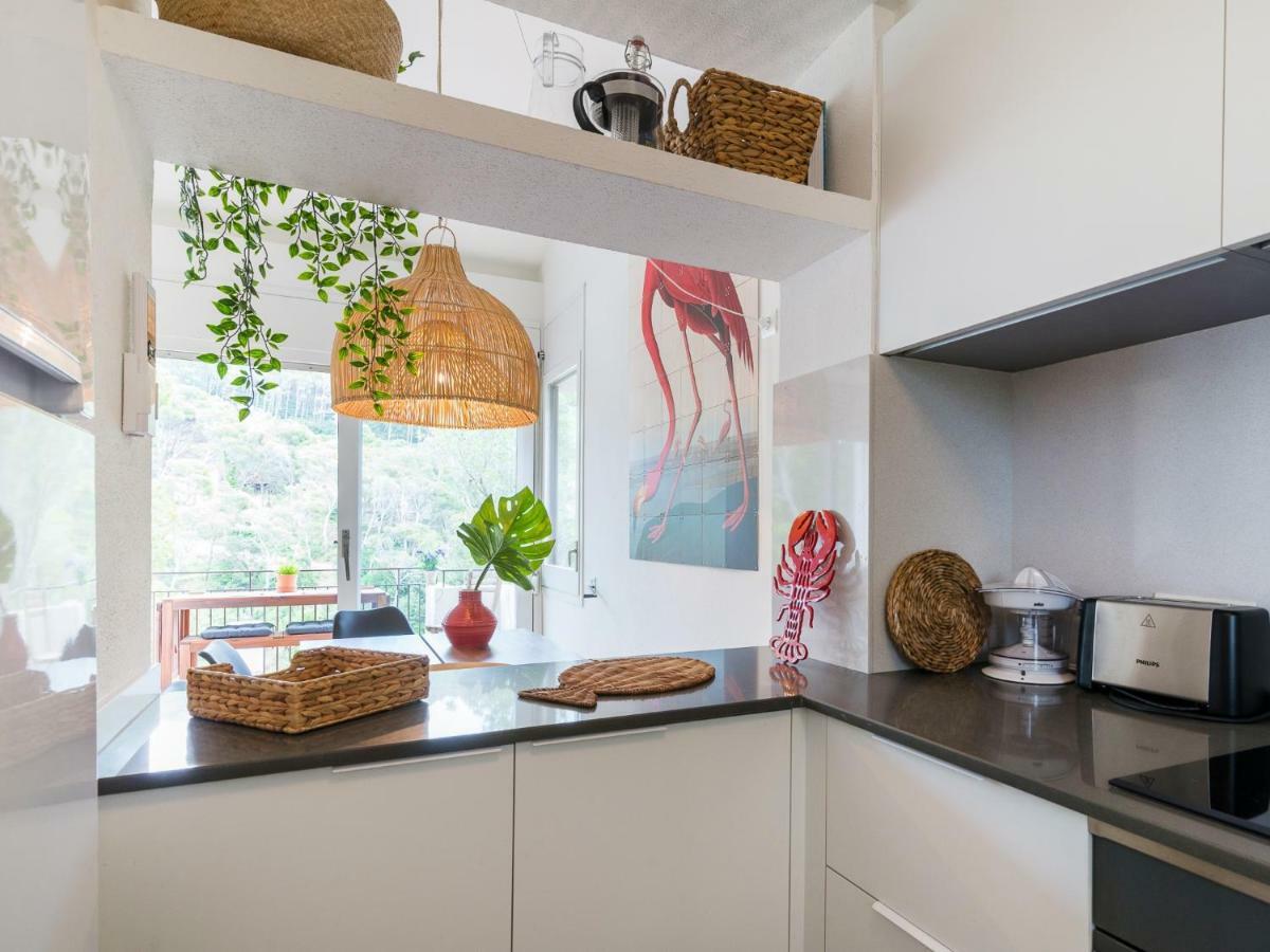 ベグールLa Vie En Rouge Sa Riera Duplex, Private Parkingアパートメント エクステリア 写真